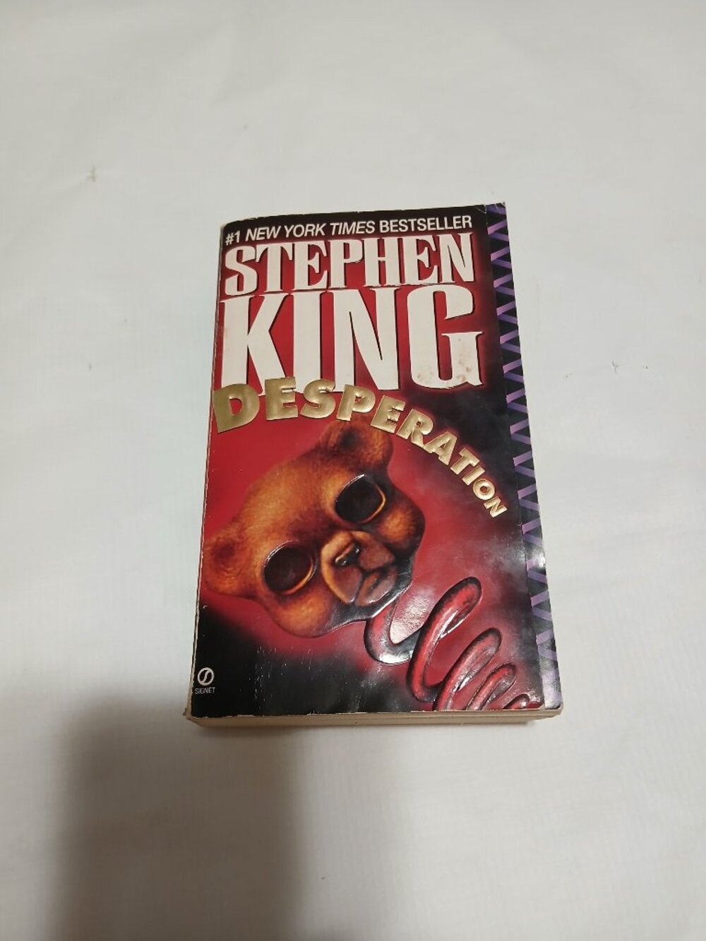 Stephen King Desperation 1st Signet Printing 1997 Horror Paperback Book First
